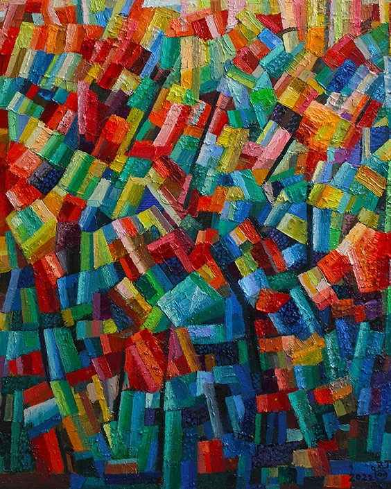 O.T. 2022 Öl auf Leinwand 60x50cm