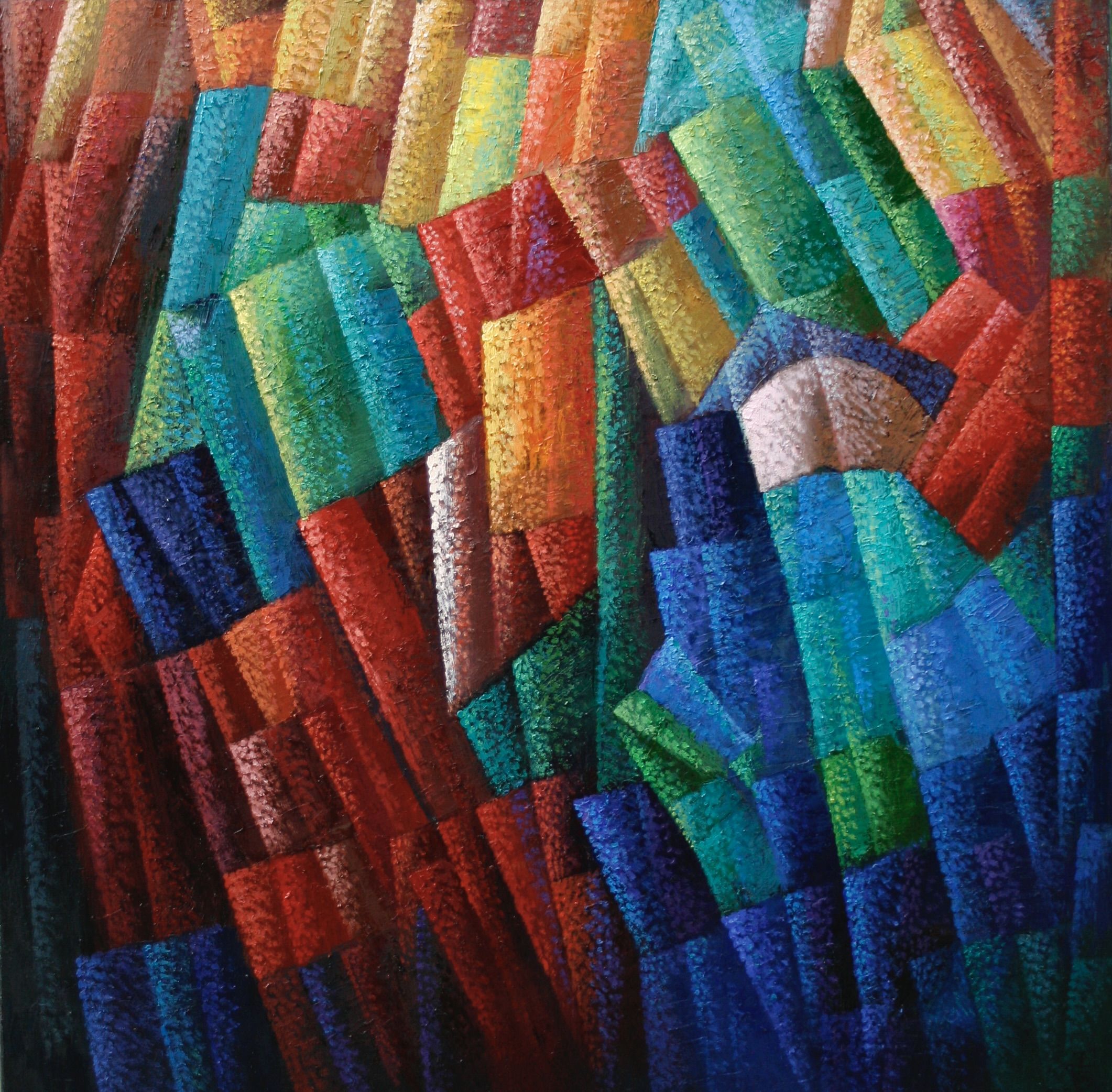 Ohne Titel | without title 2025 Öl auf Leinwand 80 X 80 Cm