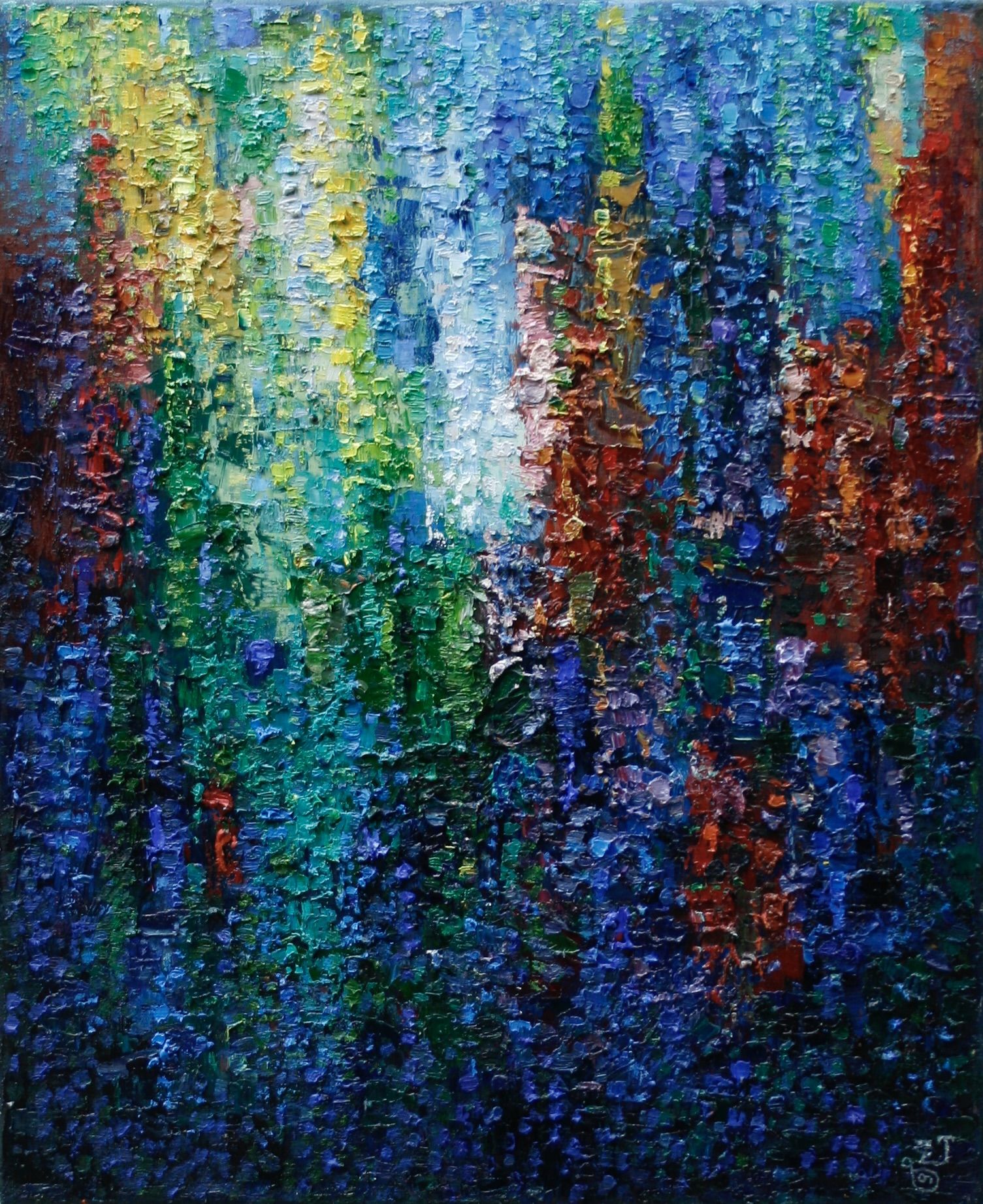 Ohne Titel | without title 2025 Öl auf Leinwand 60 X 50 Cm